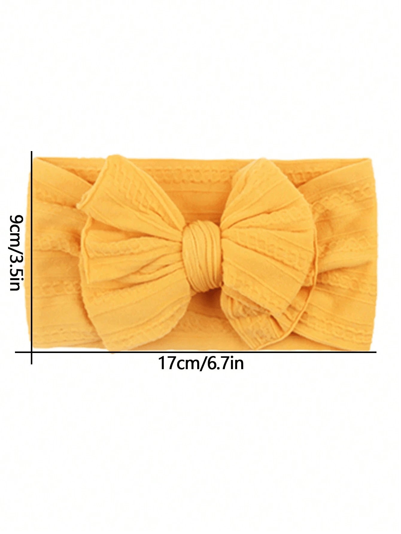 18PCS Handmade Baby Headbands Soft Stretchy Nylon Hair Bands With Bows For Newborn Infant Baby Toddler Girls