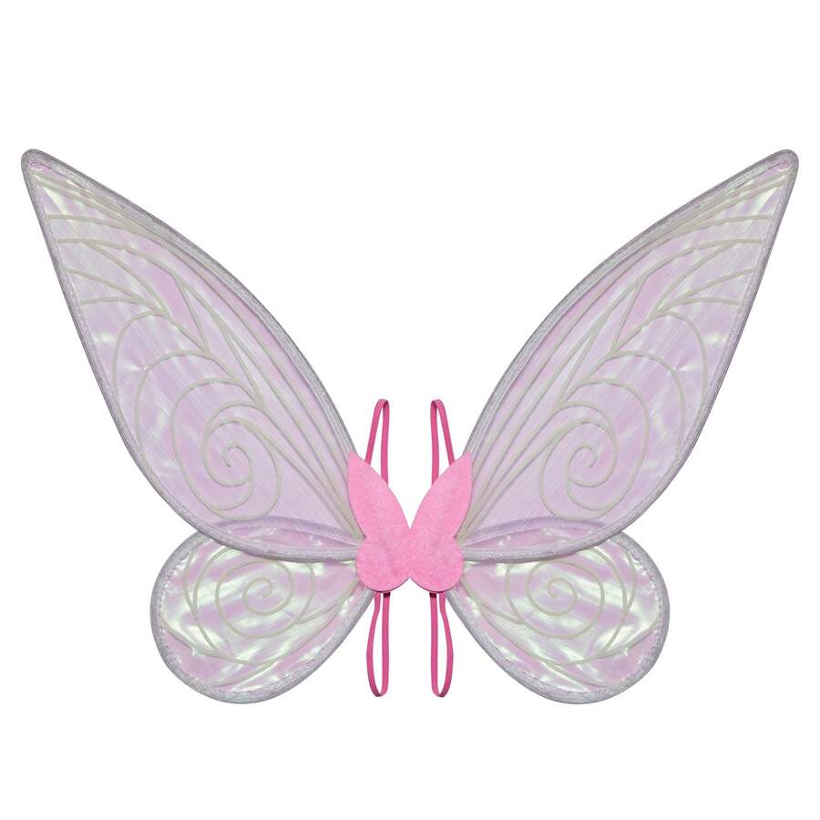 Glowing Butterfly Wings For Kids Girls, Angel Wing Fairy Wings Valentine's Day Costume Colorful Birthday Party Favors Easter