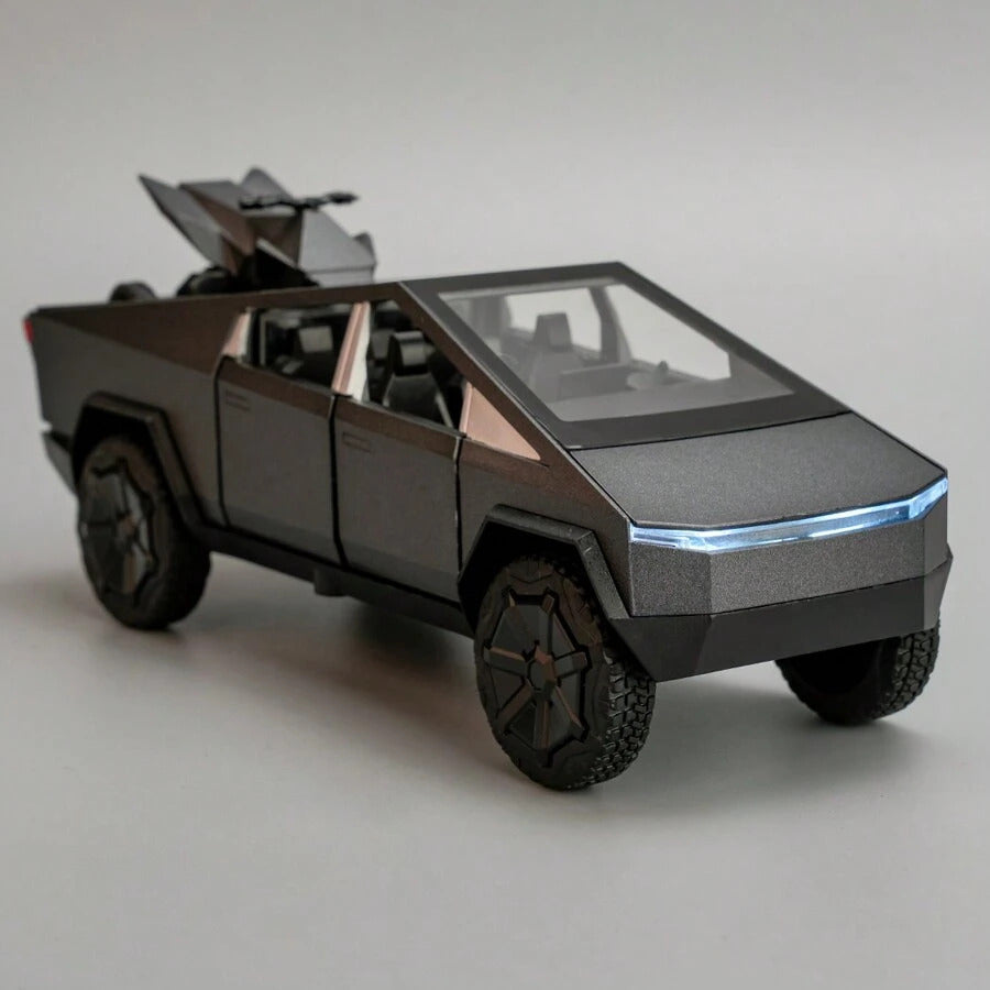 1:32 Scale Zinc Alloy Pickup SUV Model Toy With $Ound Lights And Pull-BackChristmas Surprise Toy Car For Birthday Gifts For Boys And Girls