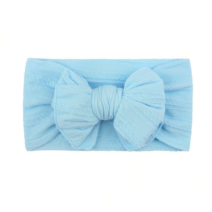 18PCS Handmade Baby Headbands Soft Stretchy Nylon Hair Bands With Bows For Newborn Infant Baby Toddler Girls
