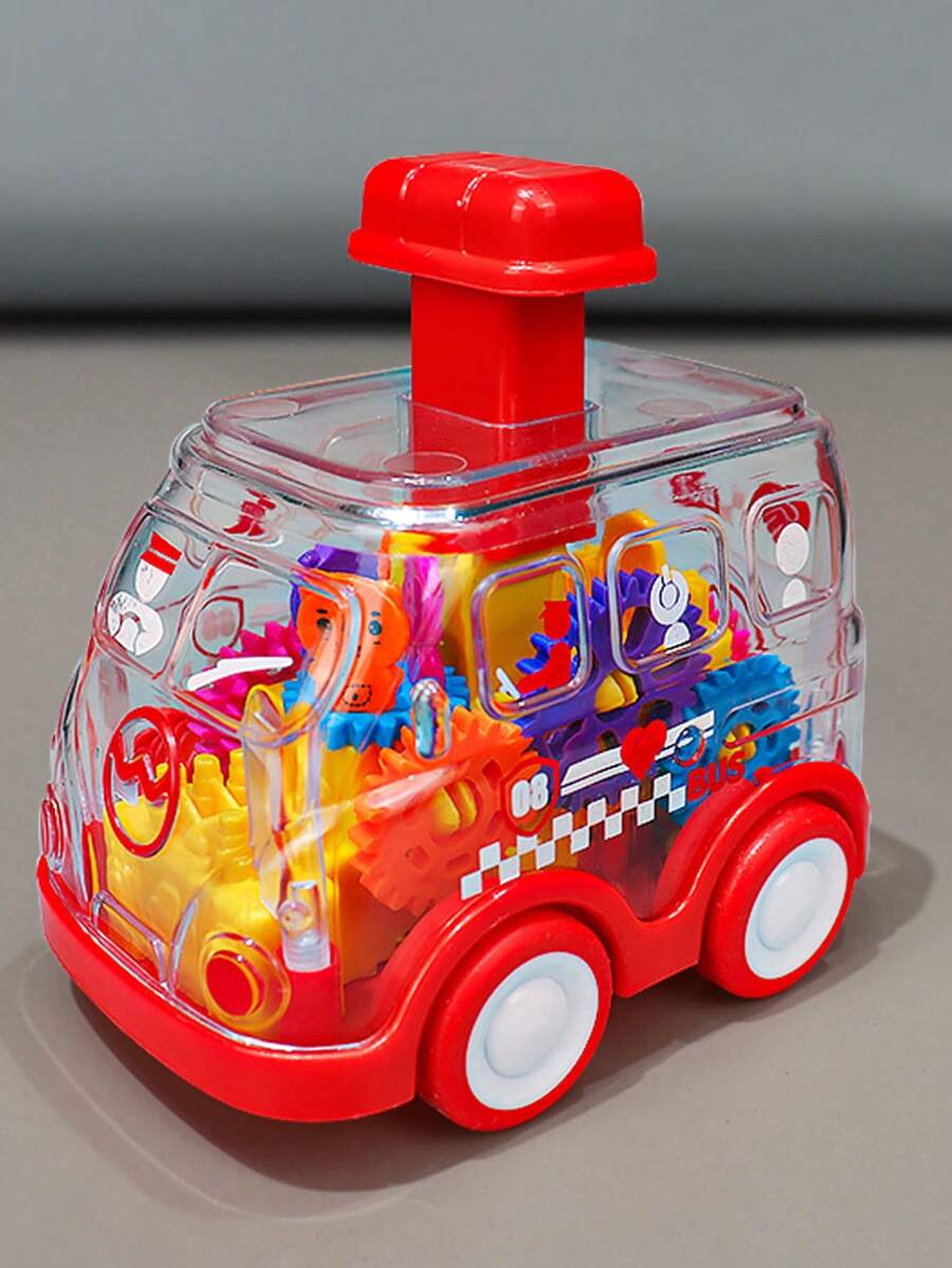 Small Children's Inertial Fall Resistant Press Car Boy Educational Toys Pull Back