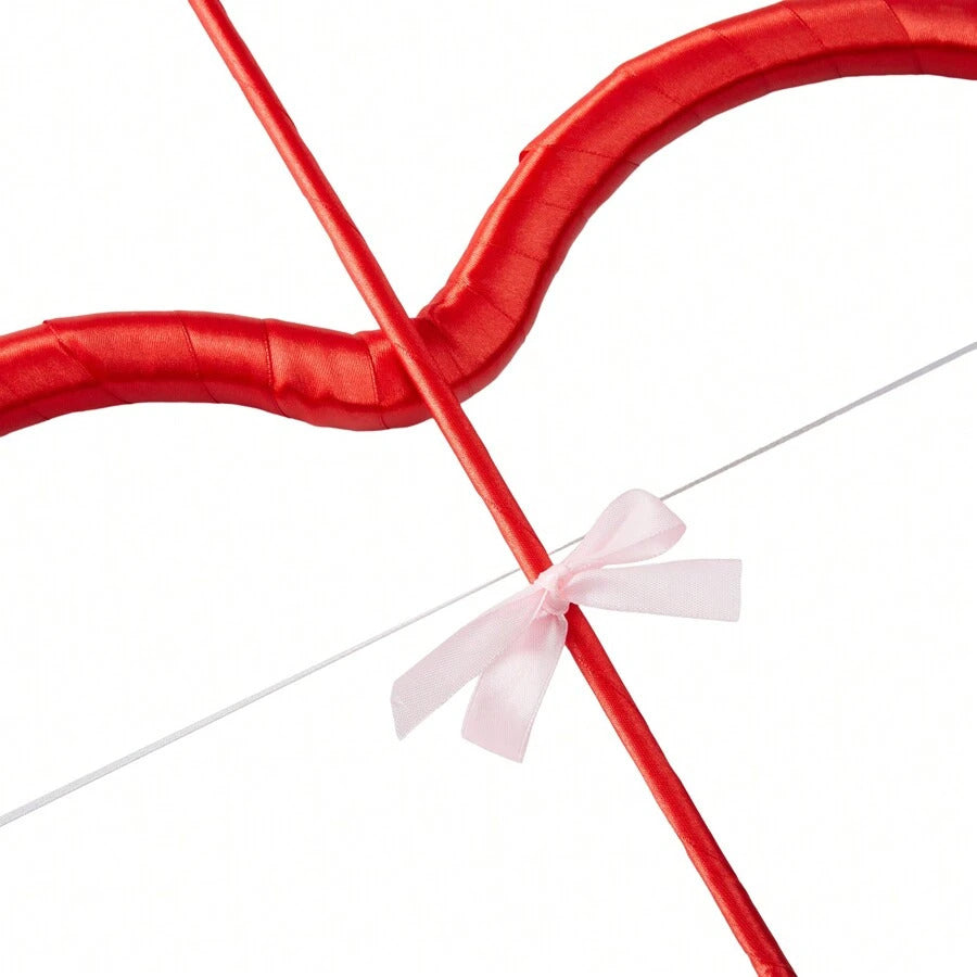 Cupid Bow And Arrow Set, Valentine's Day Cupid Costume Photo Props For Adults And Teens
