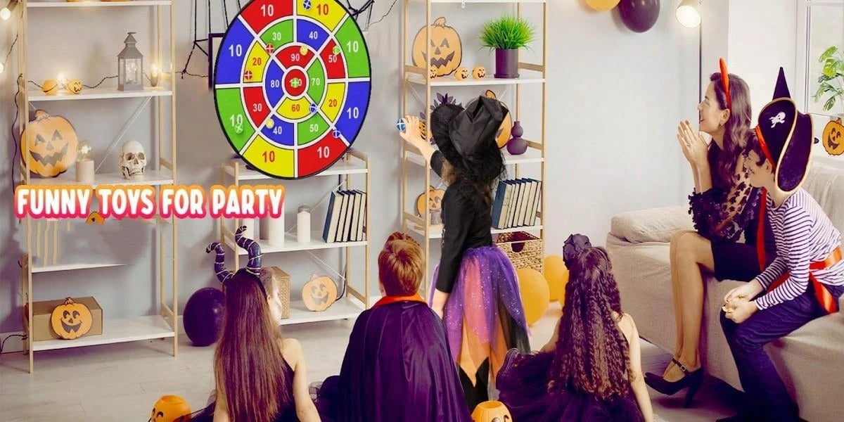 29" Large Dart Board For Kids, Kids Dart Board With Sticky Balls, Boys ToyS,Indoor/SportOutdoor Fun Party Play Game Toys, Birthday Gifts For 3 4 5 6 7 8 9 10 1112 YearOldBoys Girls