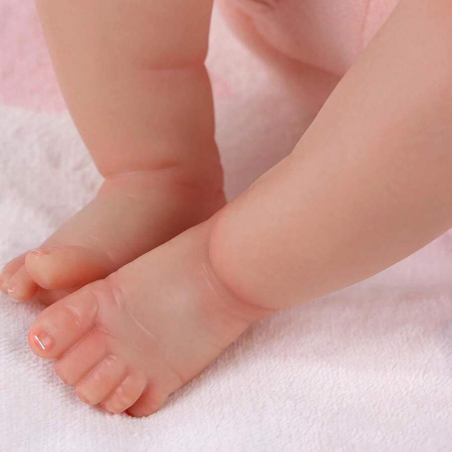 17Inch Cute Soft Vinyl Realistic Baby Doll Poseable Smiling Real Life Baby Dolls With Complete Accessories For 3+ Years Old Gifts Realistic Babies,Baby Alive,Reborn Baby ,Kids Toy,Realistic,Lifelike Baby Dolls,Toys ,Doll Toys
