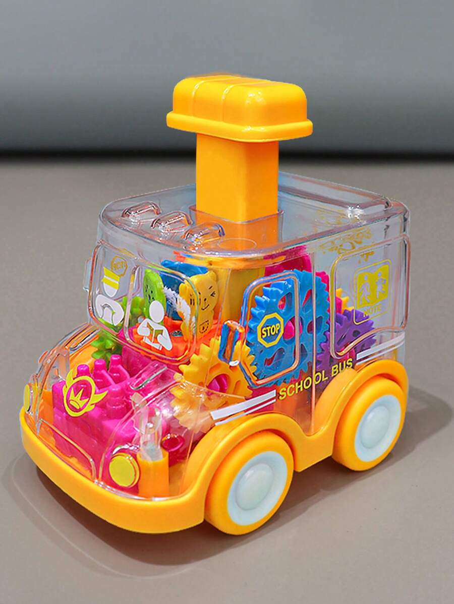 Small Children's Inertial Fall Resistant Press Car Boy Educational Toys Pull Back