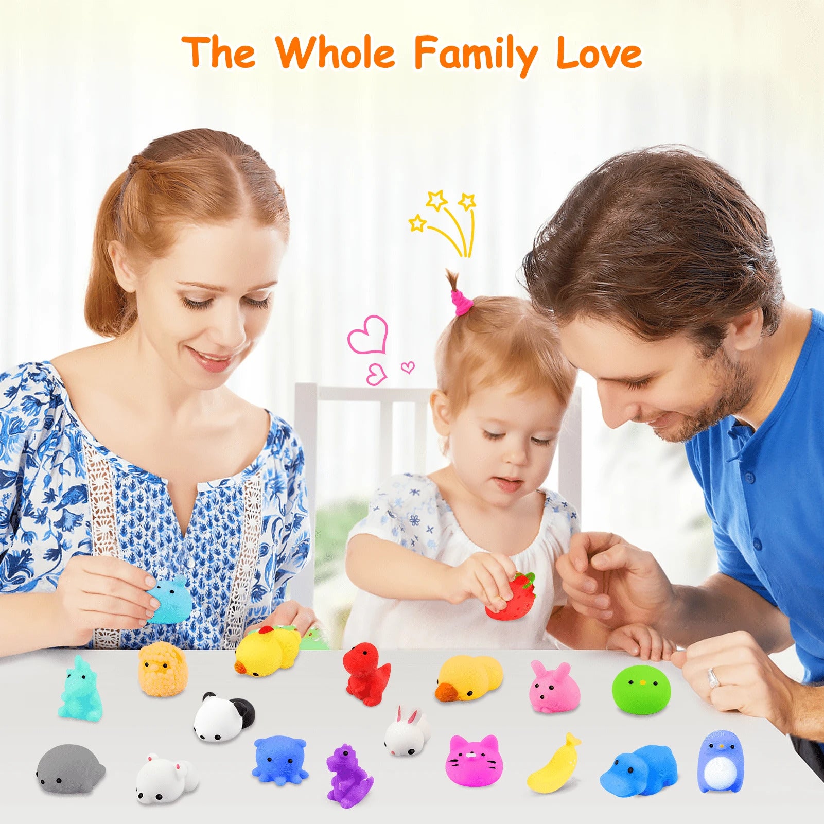 65Pcs Squishy Toys For Kids, Mini Kawaii Mochi Squishies Party Favors, Cute Animal Stress Relief Toys, Classroom Prizes, Christmas Goodie Bag Fillers, Birthday Gifts, Desk Decorations