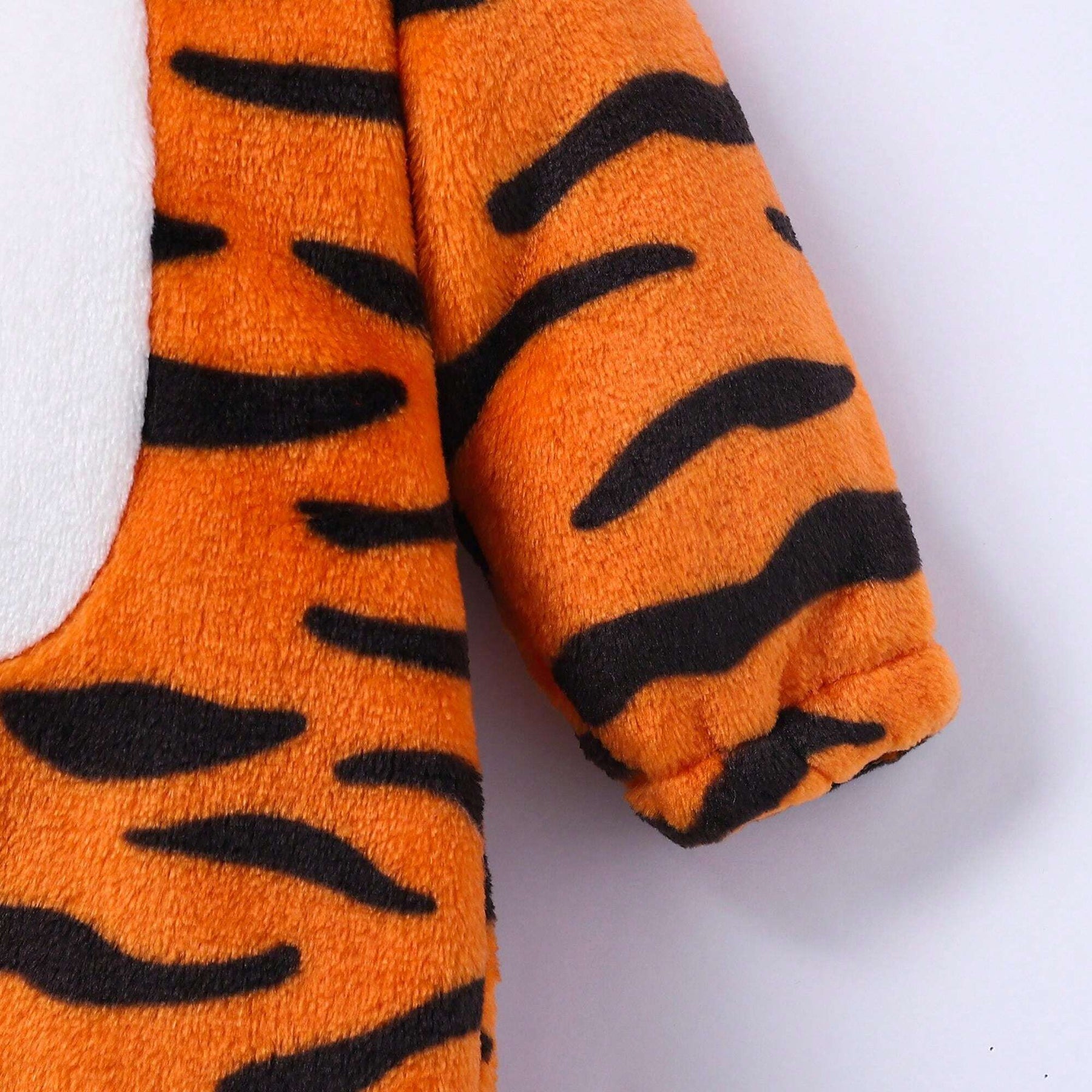 Tiger Costume For Kids & Toddlers, Animal Fancy Dress Costume Outfit Hooded Romper Jumpsuit