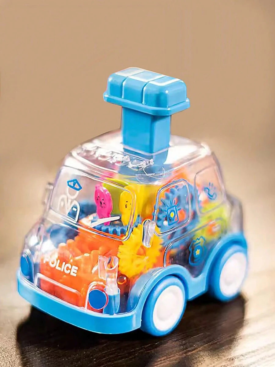 Small Children's Inertial Fall Resistant Press Car Boy Educational Toys Pull Back