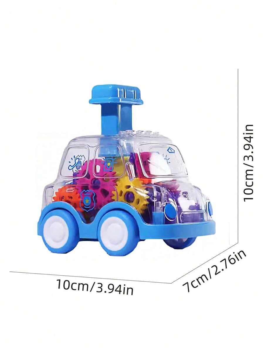 Small Children's Inertial Fall Resistant Press Car Boy Educational Toys Pull Back