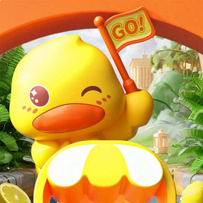 Small Duck Climbing Stairs Duck Roller Kids Toys, Electric Automatic Track Slide Stairs Coaster Toys With 6 Duck For Kids, Indoor Toy With Led Flashing Lights Small Duck Slide Toy For 3-8 Kids Birthday Gifts Boys Girls