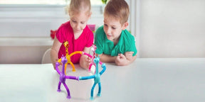 4 Pcs Telescopic Suction Cup Giraffe Toy, Funny Pop Tubes Sensory Toy For Toddlers, Educational Fidget Toys For Anxiety Kids For 3 4 5 6 7 8 9 Year Old Boys Girls