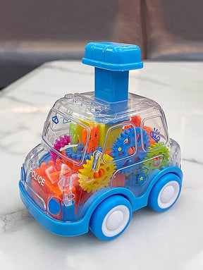Small Children's Inertial Fall Resistant Press Car Boy Educational Toys Pull Back