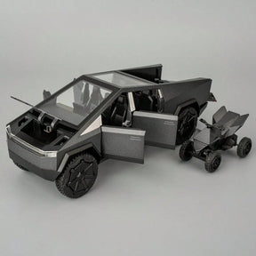 1:32 Scale Zinc Alloy Pickup SUV Model Toy With $Ound Lights And Pull-BackChristmas Surprise Toy Car For Birthday Gifts For Boys And Girls