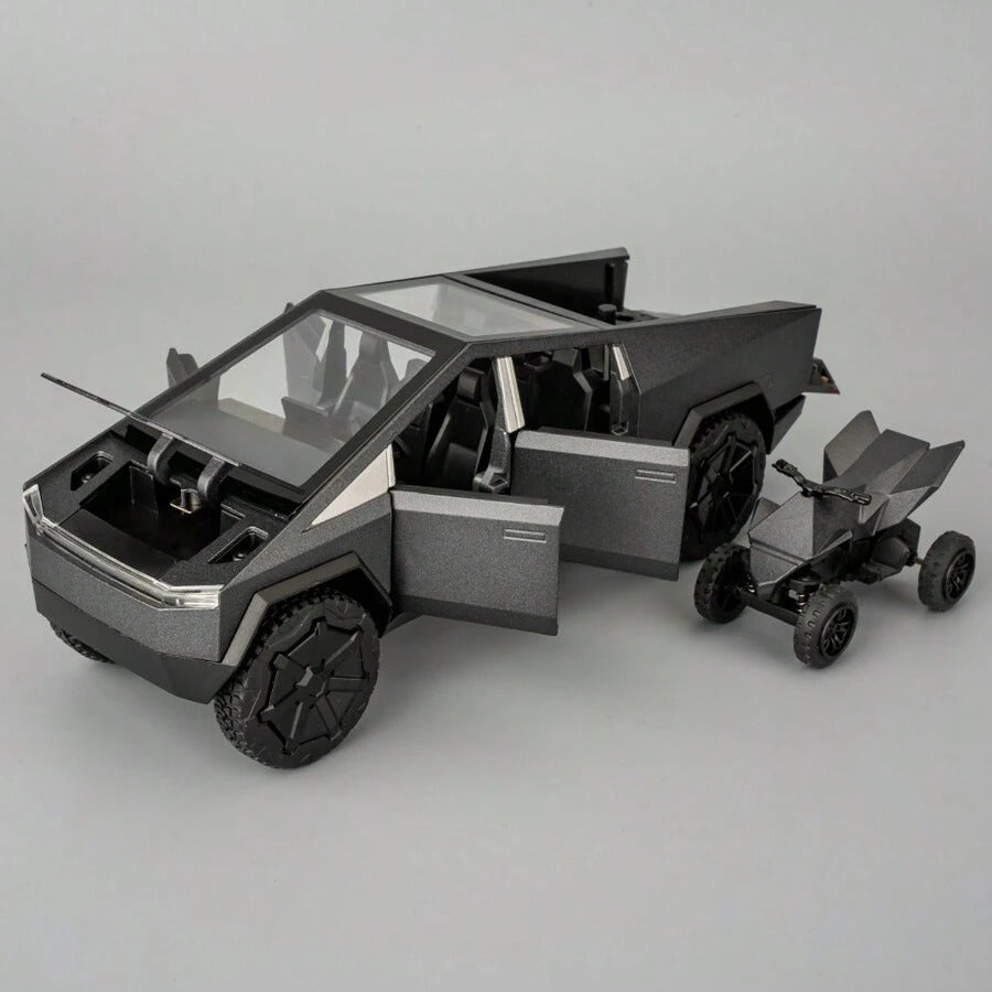 1:32 Scale Zinc Alloy Pickup SUV Model Toy With $Ound Lights And Pull-BackChristmas Surprise Toy Car For Birthday Gifts For Boys And Girls