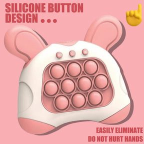 Matching Game Console, Handheld Game, Interactive Educational Learning Toy - Quick-Press Handheld Game Console