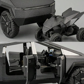 1:32 Scale Zinc Alloy Pickup SUV Model Toy With $Ound Lights And Pull-BackChristmas Surprise Toy Car For Birthday Gifts For Boys And Girls