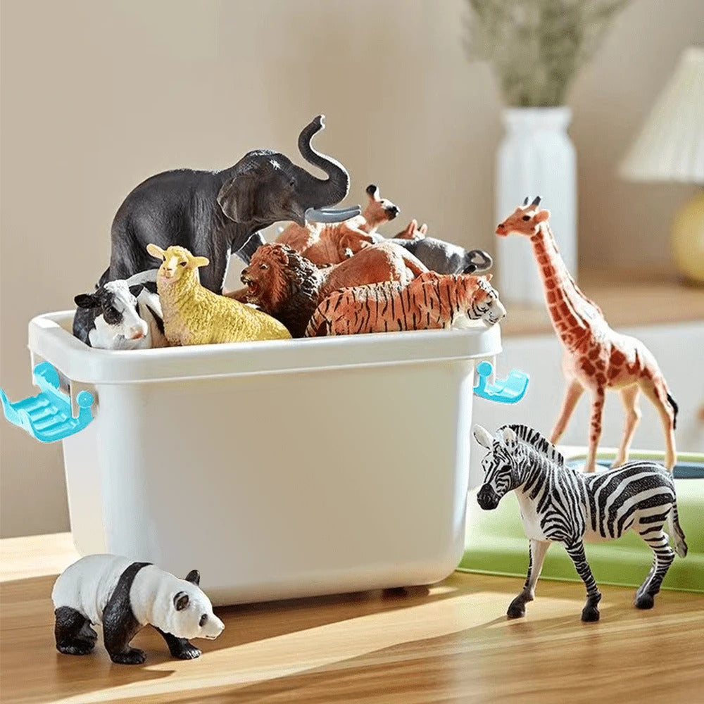 51pcs-Playset, Simulated Animal Model Playset, Educational Toys For Kids, Perfect For Birthday Gifts, Holiday Parties, Multi-Item Party Favor Packs