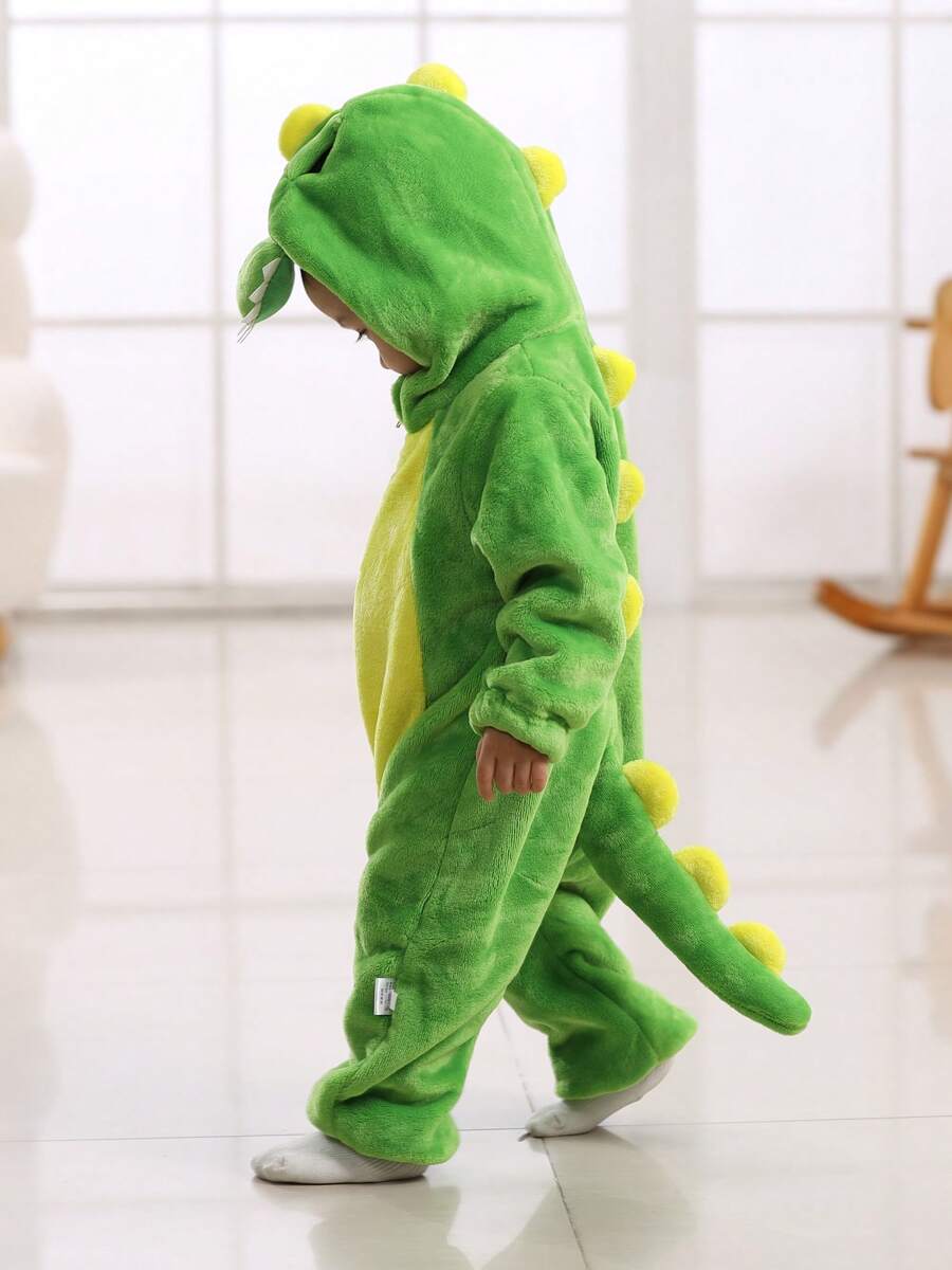 Dinosaur Costumes For Toddlers, Kids Dinosaur Inspired Jumpsuit, Dress Up Outfit For Boys & Girls, Baby's Dinosaur Cosplay Clothesspiderman Costume For Kids,Disfraces De Niños,Beast Boy Costume