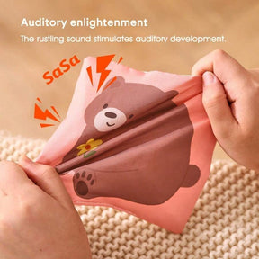 16 Pieces/Set Of Children's Puzzle Toys, Cotton Tissue Box Children's Toys, Sensory Toys, Cartoon Animal Shape Recognition Color Multifunctional Box