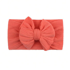 18PCS Handmade Baby Headbands Soft Stretchy Nylon Hair Bands With Bows For Newborn Infant Baby Toddler Girls