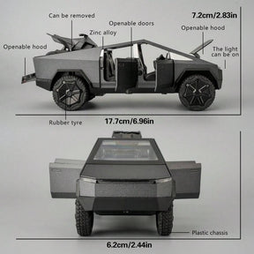 1:32 Scale Zinc Alloy Pickup SUV Model Toy With $Ound Lights And Pull-BackChristmas Surprise Toy Car For Birthday Gifts For Boys And Girls