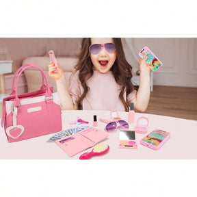 Play Purse For Little Girls, Pretend Princess PlayGirls Toys For 3 4 5 6 7 8 Year Old, Toddler Pursewith Accessories, Kids Toy Purse Birthday ForGirs Ages 3-5 4-5 6-8
