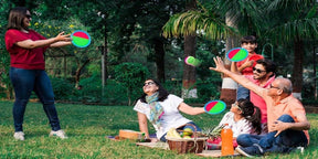 Sticky Ball Toys - Outdoor Play, Beach Toys, Throw And Ball Sets With 2 Paddles And 1Ball, Beach Play Set Playground Set For Backyard, Sea And Beach Accessories, AsHalloween, Easter, Christmas Gift
