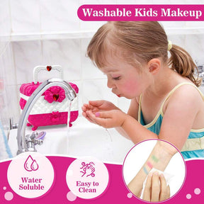 Kids Makeup Kit And Jewelry Set For Girl, Toys For Girls Ages 3 4 5 6 7 8 9 10, Ideal Gifts For Girls