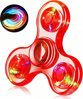 Light Up Sensory Fidget Toys 4-8 8-12, Classroom Prizes LED Glow In Dark Hand ADHD Autism Boys Girls 3-5 Birthday Gifts
