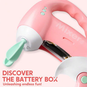 Play Kitchen Toys, Pretend Play Kitchen Appliances Toy Set With Coffee Maker, Mixer, Toaster With Realistic Lights& Sounds, Birthday Gift For Kids Ages 3+, Pink