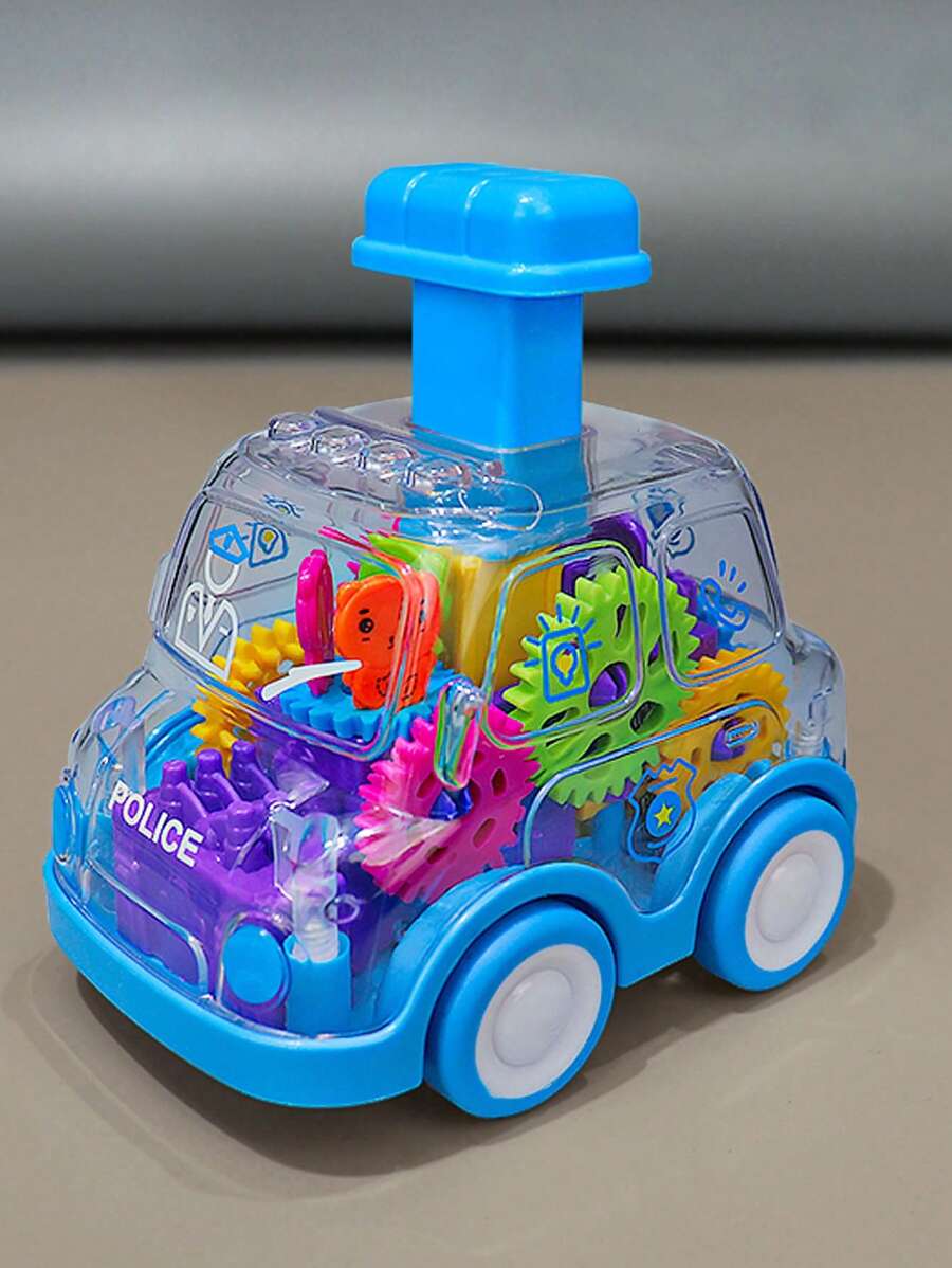 Small Children's Inertial Fall Resistant Press Car Boy Educational Toys Pull Back