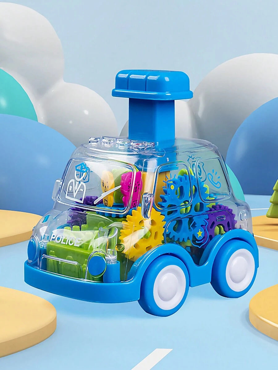 Small Children's Inertial Fall Resistant Press Car Boy Educational Toys Pull Back