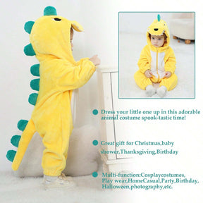 Dinosaur Costumes For Toddlers, Kids Dinosaur Inspired Jumpsuit, Dress Up Outfit For Boys & Girls, Baby's Dinosaur Cosplay Clothesspiderman Costume For Kids,Disfraces De Niños,Beast Boy Costume